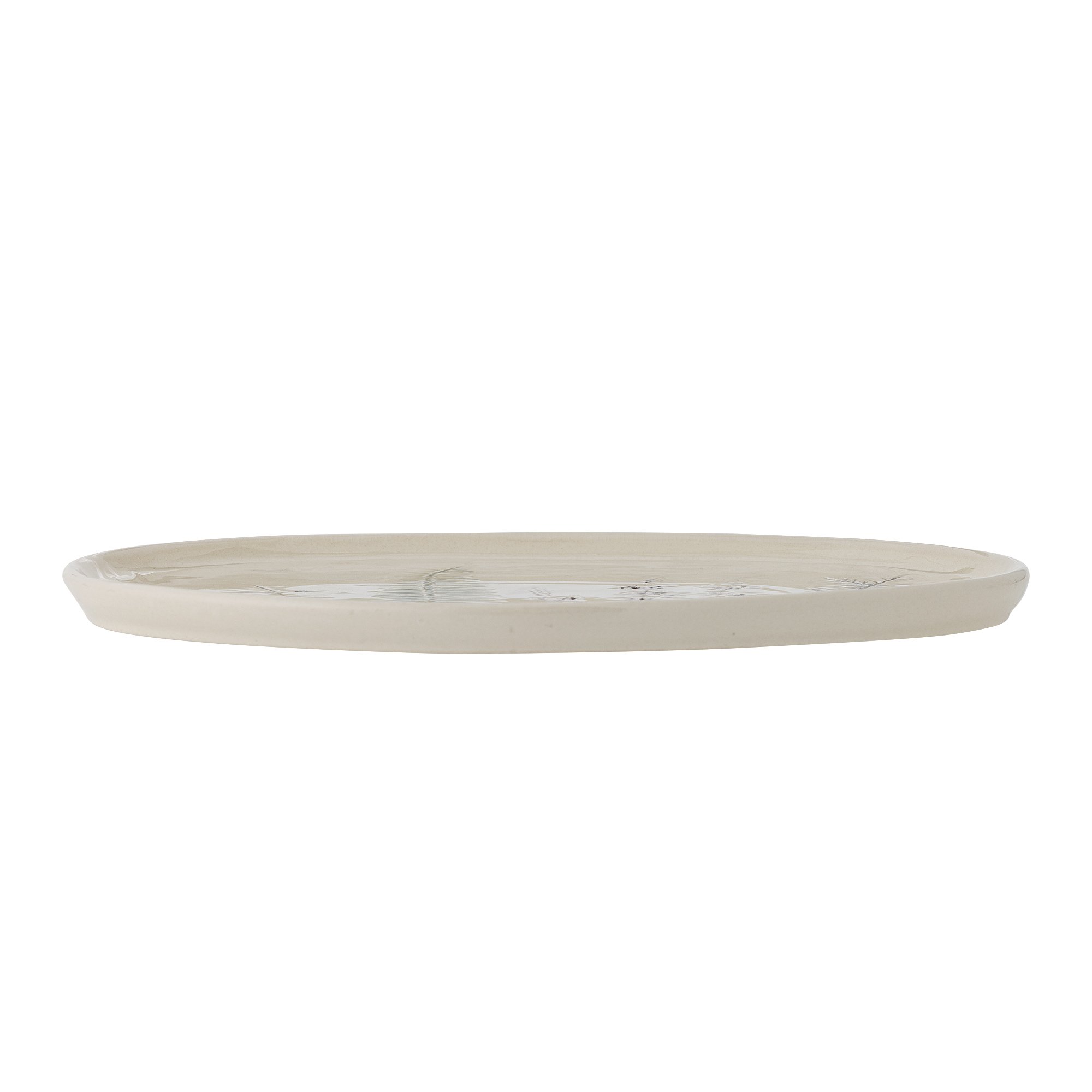 Bea Serving Plate, Nature, Stoneware - Image 2
