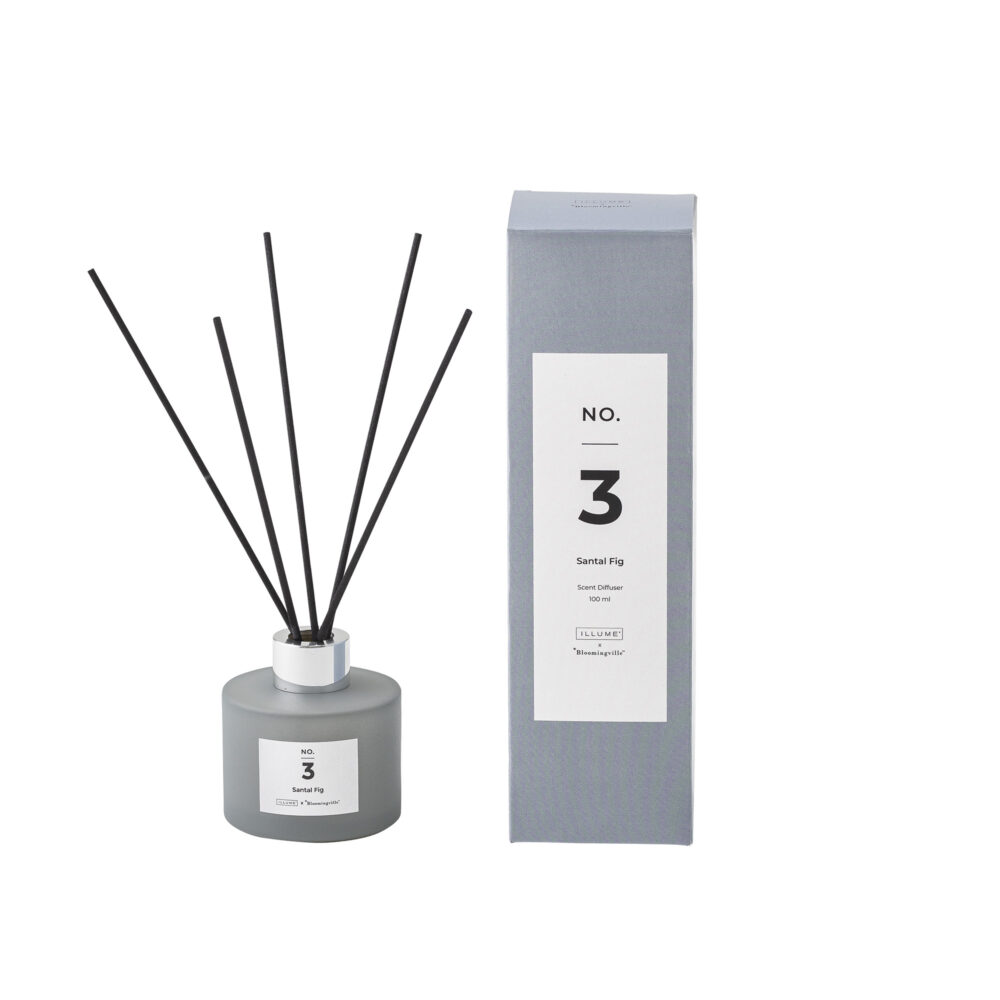 NO.3-Santal Fig Scent Diffuser, Blue, Scent Liquid
