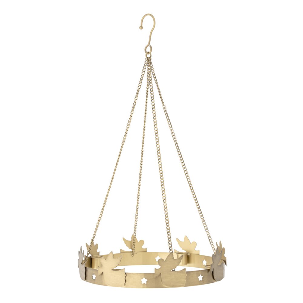 Elmir Advent Candle Holder, Gold, Metal - Image 3