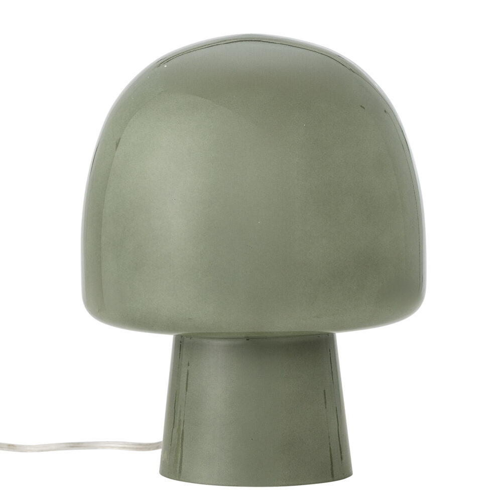 Paddy Table lamp, Green, Glass