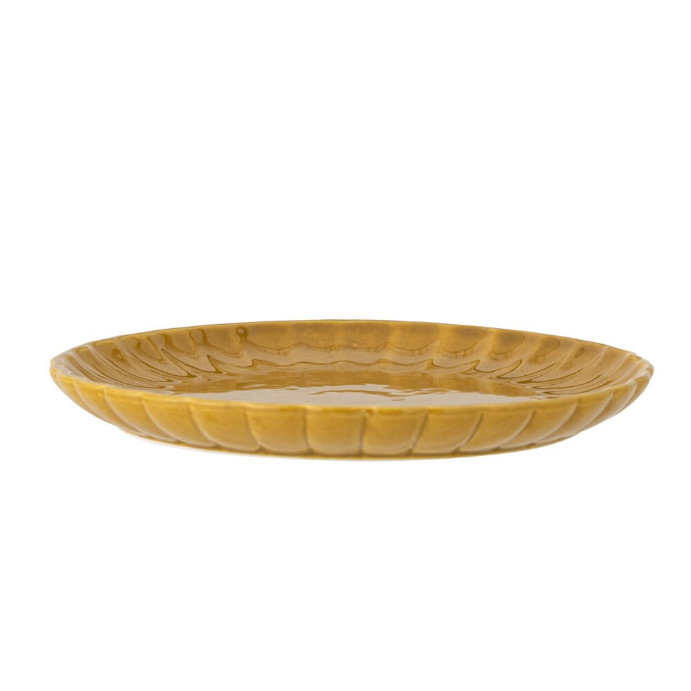 Latina Plate, Yellow, Stoneware - Image 3