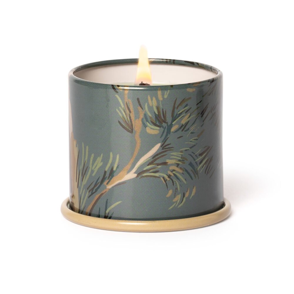 Hinoki Sage Demi Vanity Tin Candle, Green, - Image 4