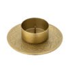 Mariella Candle Holder, Gold, Metal