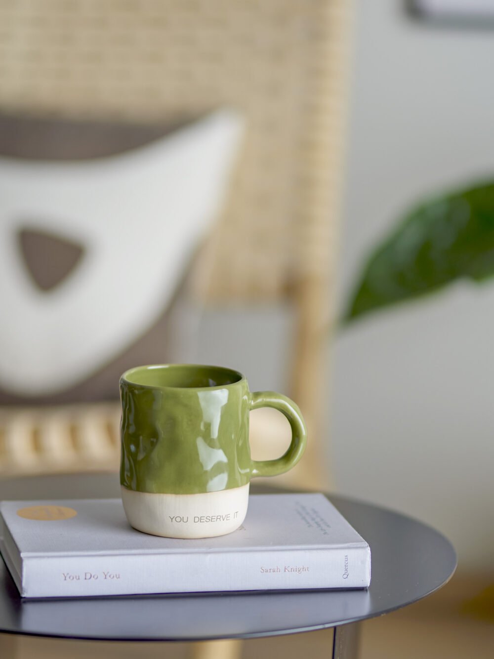 Neo Mug, Green, Stoneware - Image 4