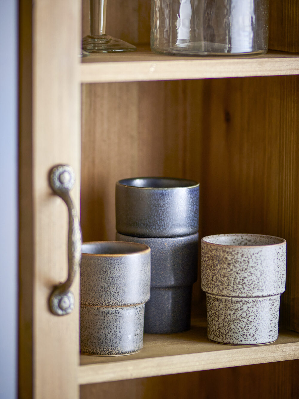 Ewan Cup, Brown, Stoneware - Image 4