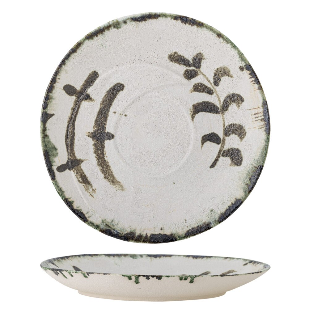 Hadyn Tray, White, Stoneware
