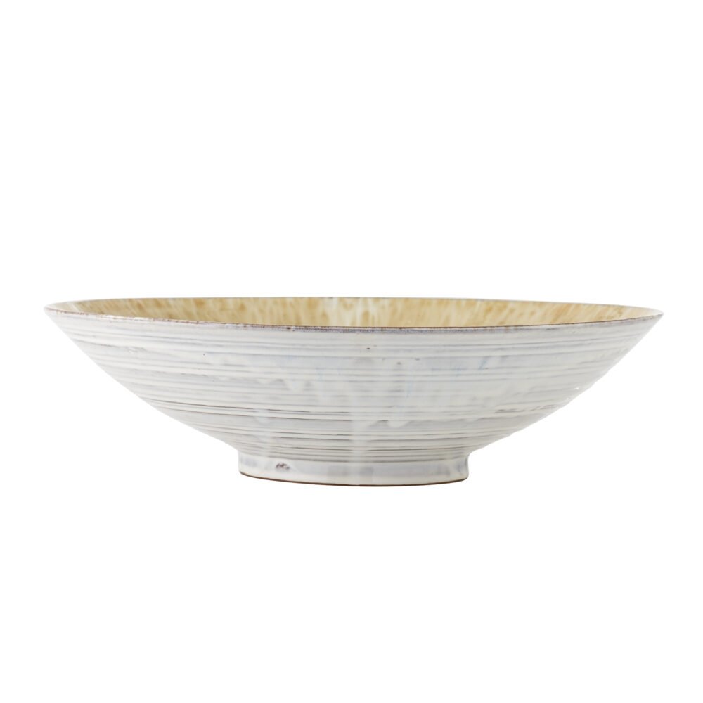 Saskia Bowl, Nature, Stoneware - Image 3