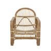 Baal Lounge Chair, Nature, Rattan