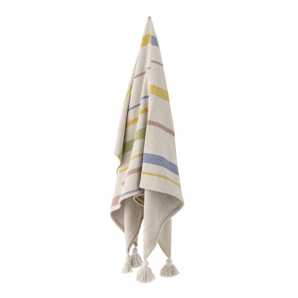 Pontino Throw, Nature, Recycled Cotton - Image 3