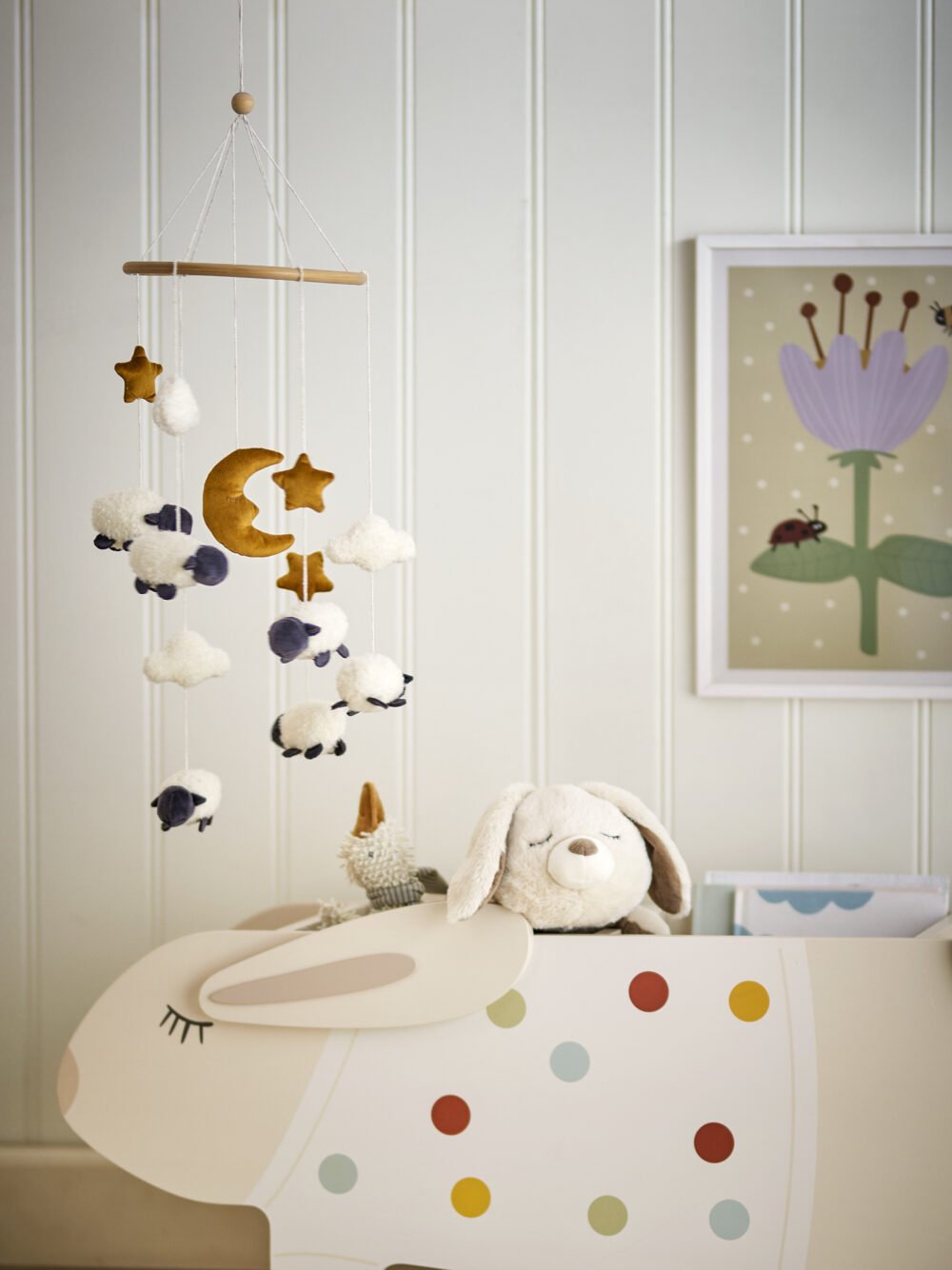 Dolly Mobile, White, Polyester - Image 2