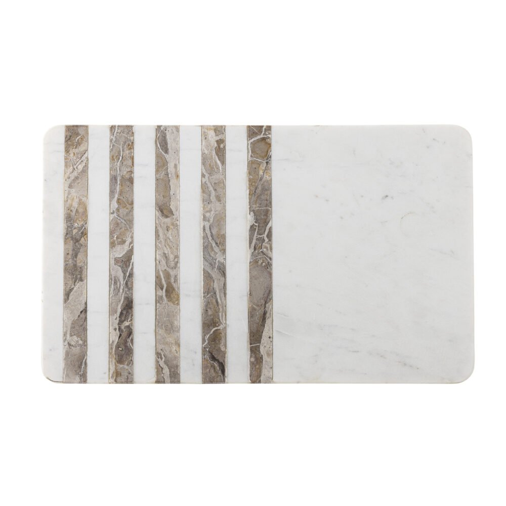 Novelle Cutting Board, White, Marble - Image 3