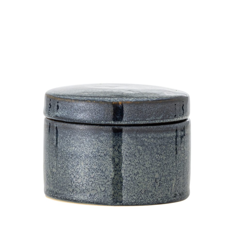 Khai Jar, Blue, Stoneware
