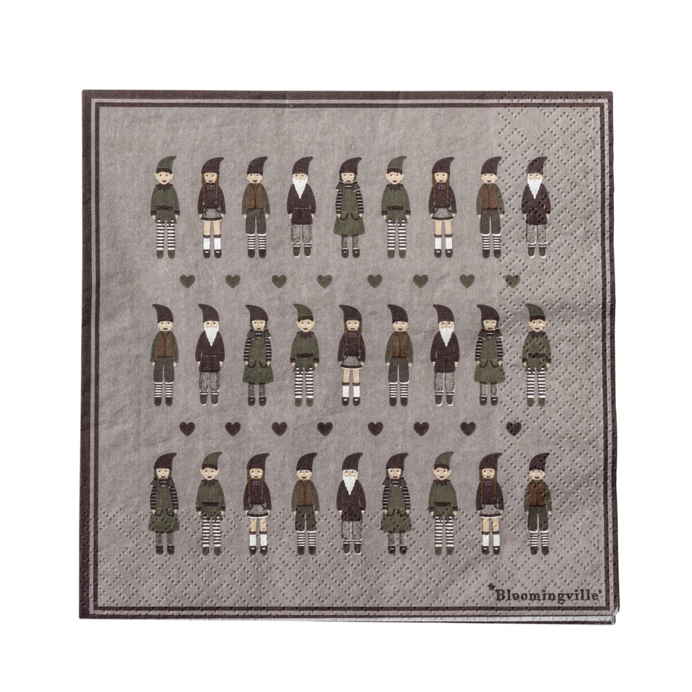Niklaus Napkin, Green, FSC® Mix, Papier