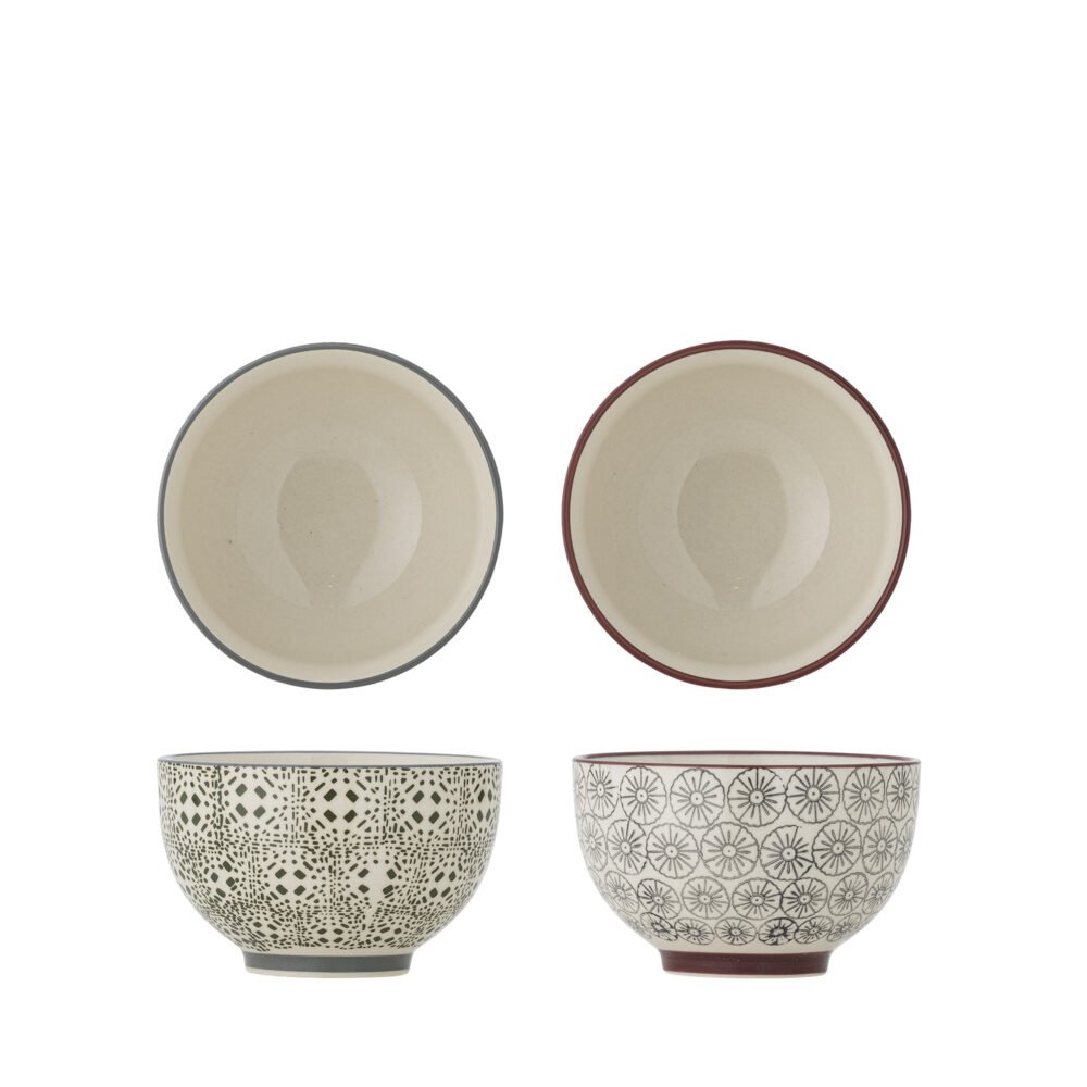 Karine Bowl, Green, Stoneware