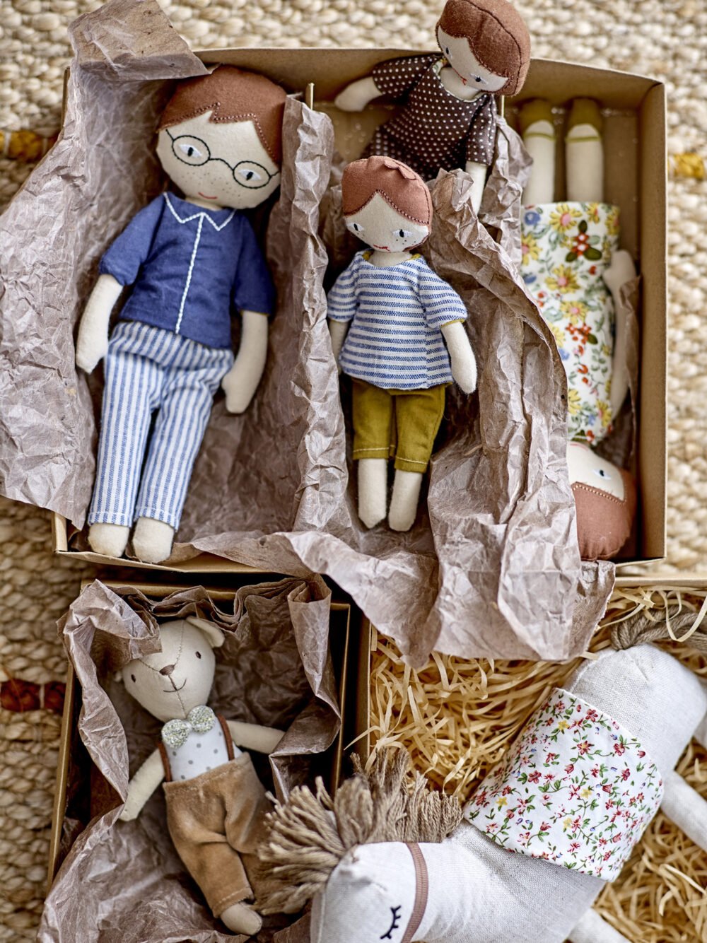 Webster Doll, Brown, Cotton - Image 4