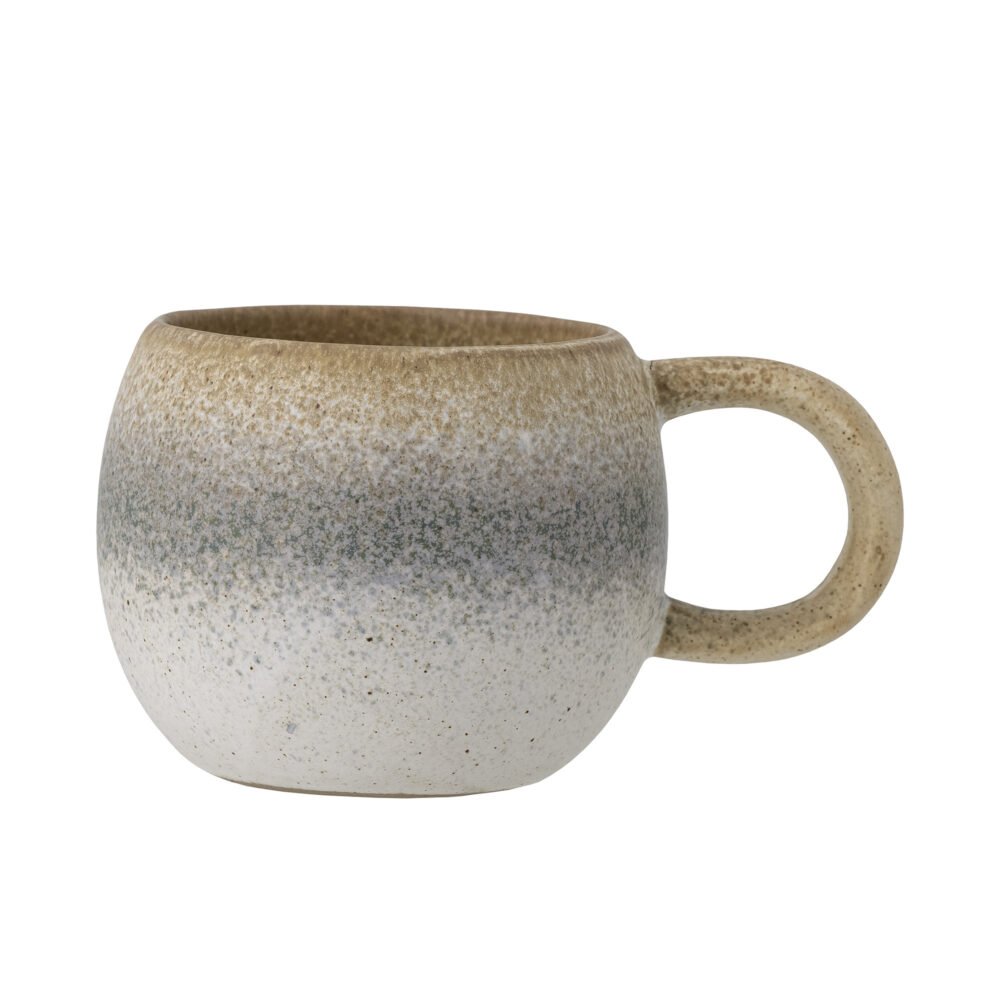 Elia Mug, Green, Stoneware - Image 4