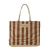 Bergamo Shopping Bag, Brown, Jute