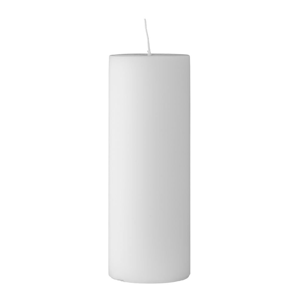 Anja Candle, White, Paraffin