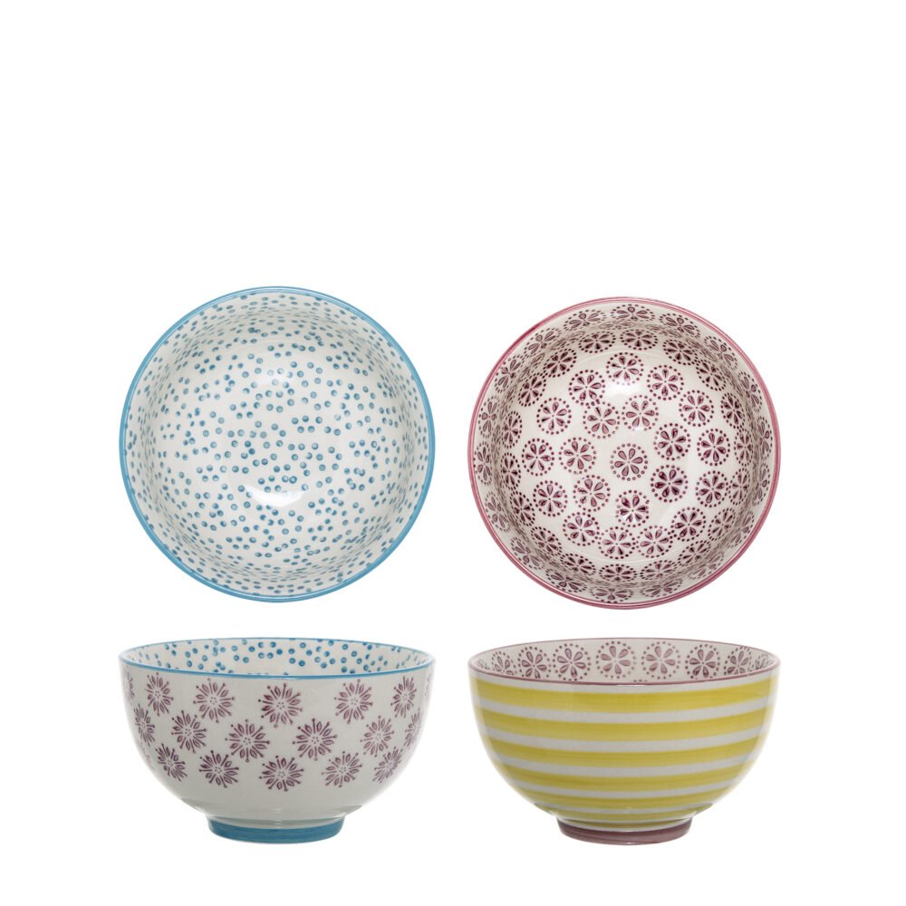 Patrizia Bowl, Yellow, Stoneware