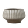 Assie Flowerpot, Grey, Stoneware