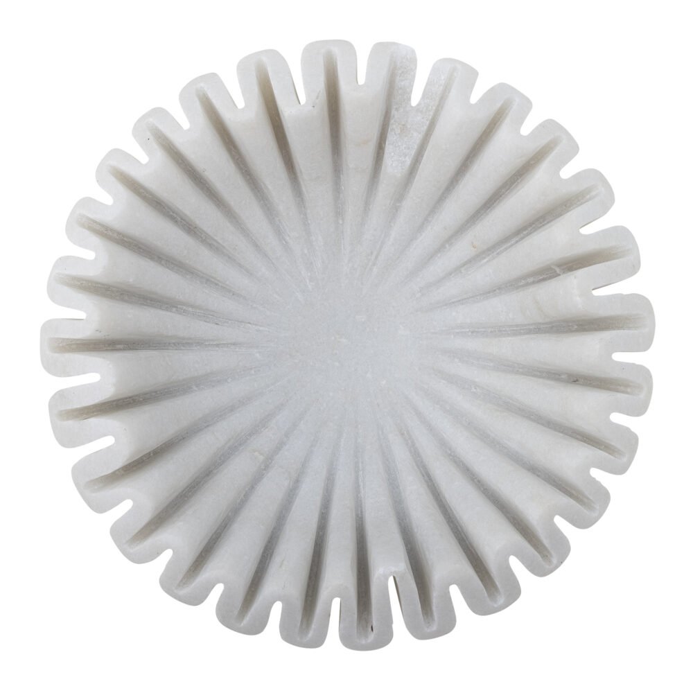Harmonia Bowl, White, Marble - Image 3