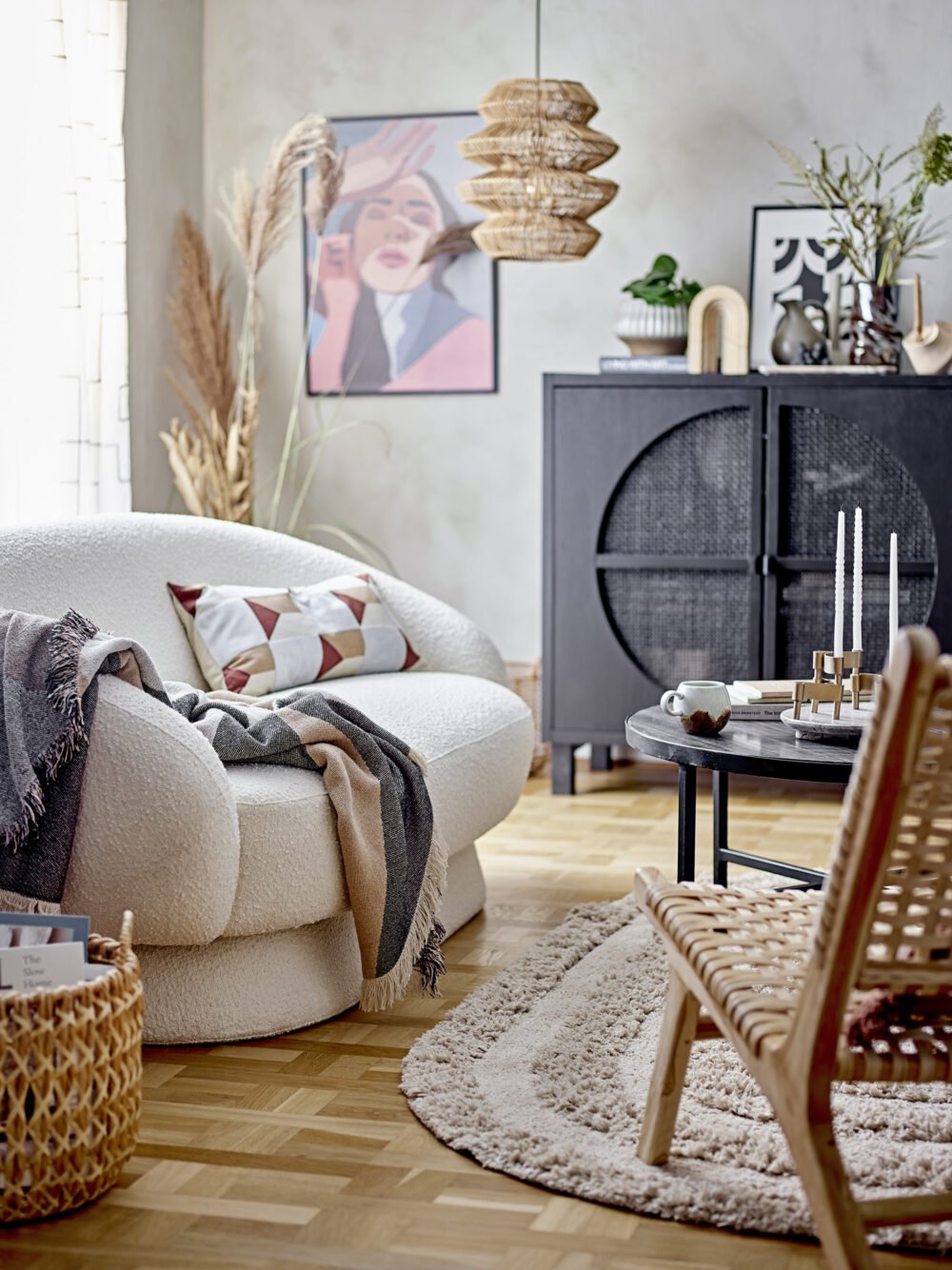 Ted Sofa, White, Polyester - Image 6