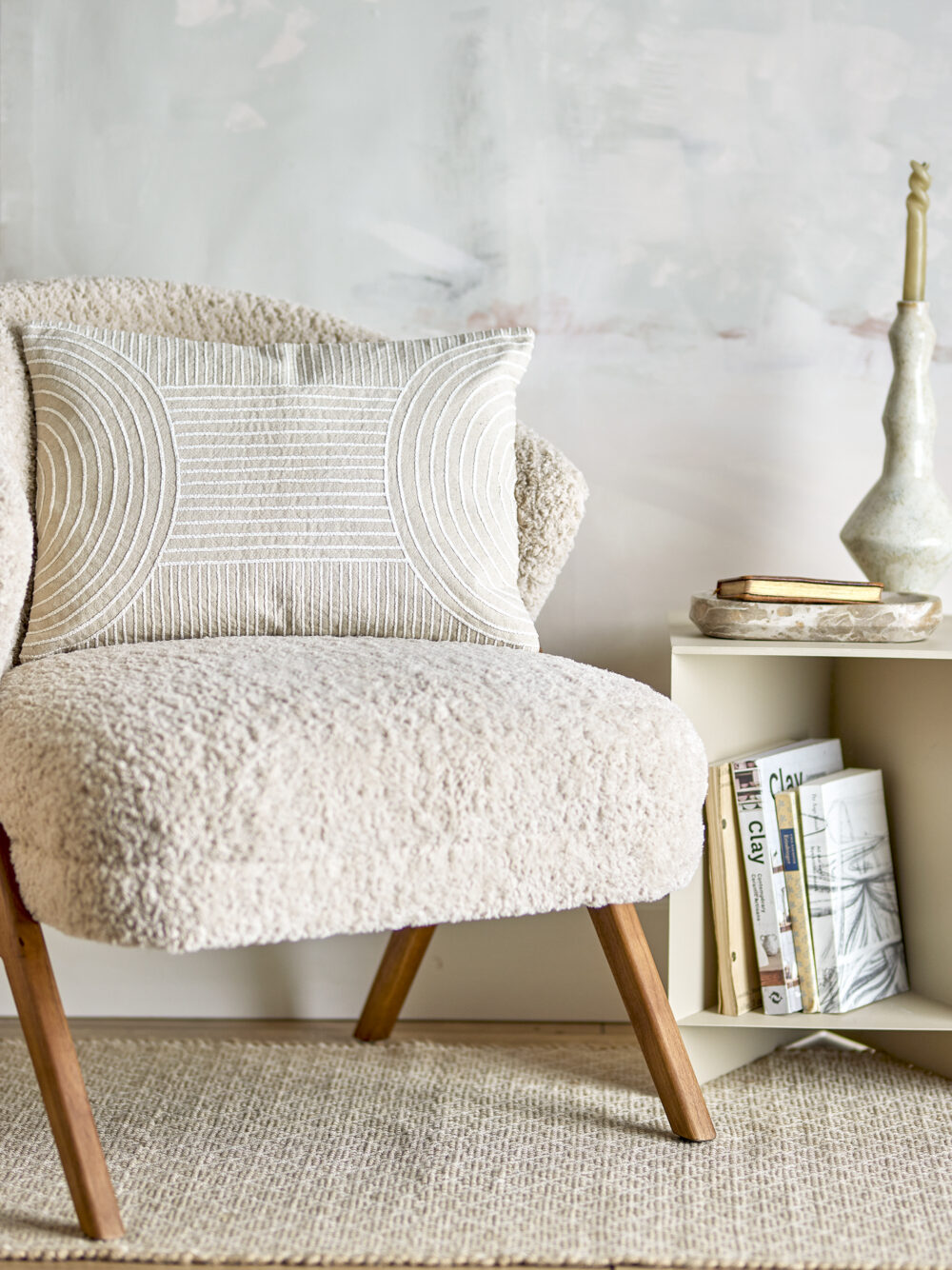 Chun Cushion, Nature, Cotton - Image 5