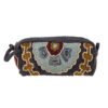 Bari Cosmetic Bag, Blue, Cotton