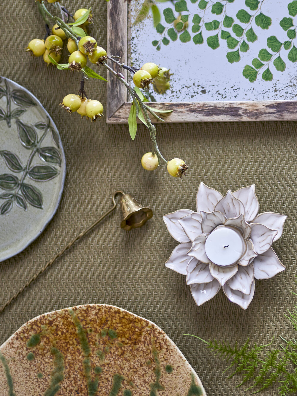 Eira Votive, Nature, Stoneware - Image 5