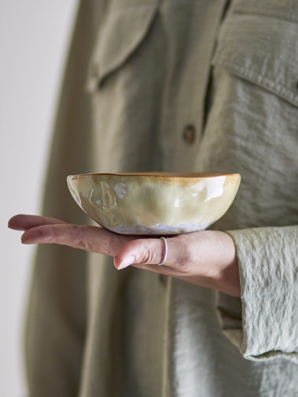 Nara Bowl, Nature, Stoneware - Image 4