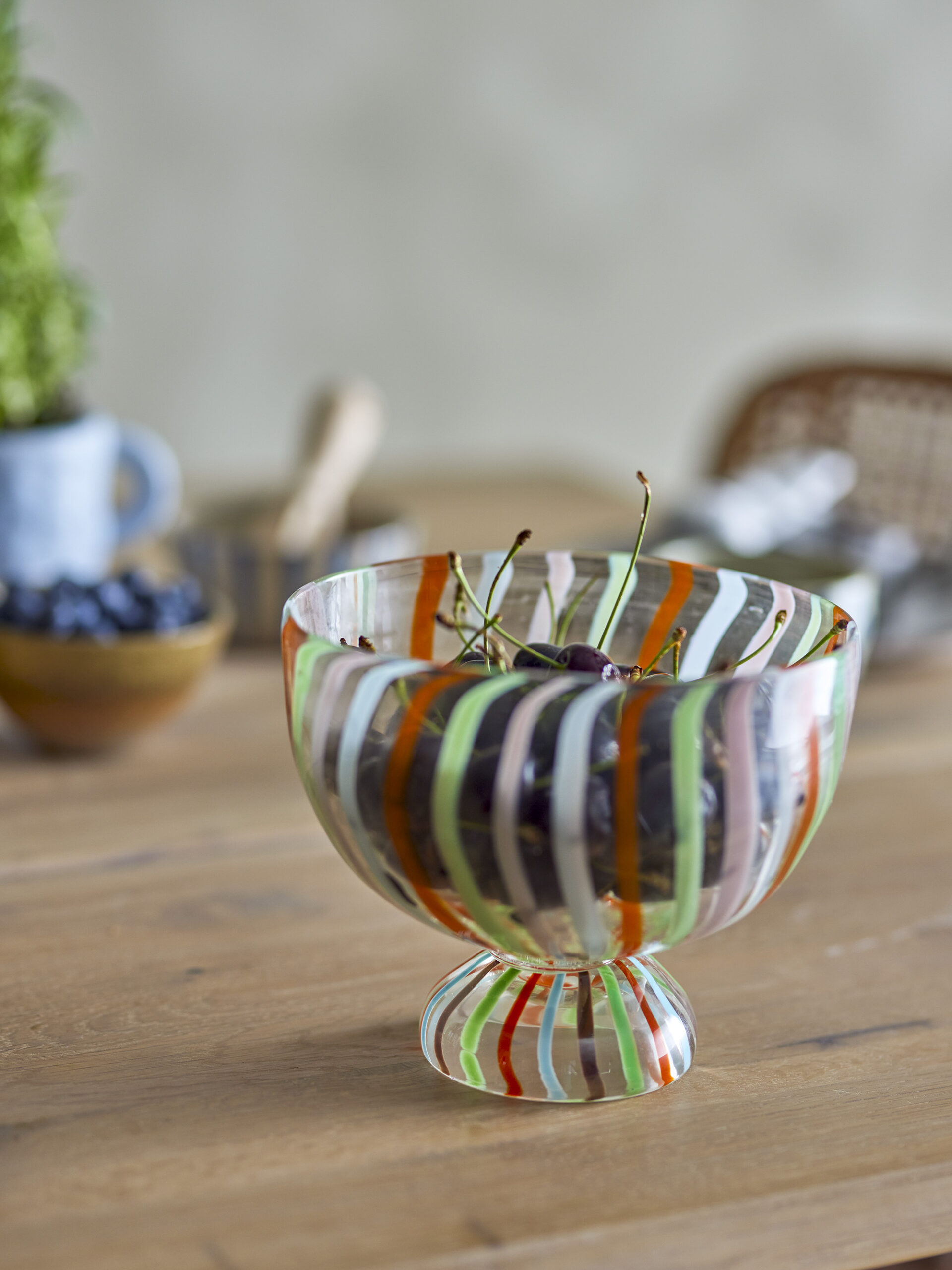 Savya Bowl, Green, Glass - Image 2