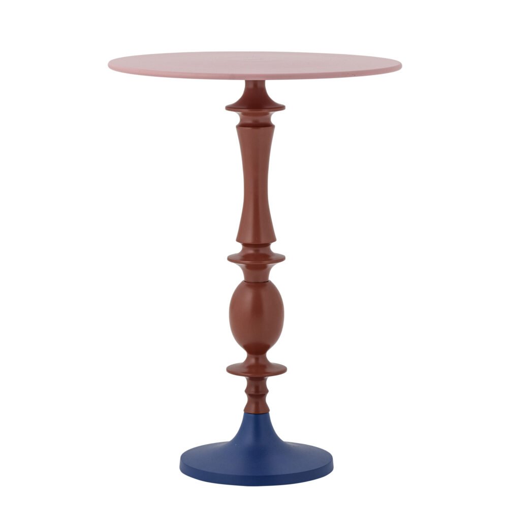 Annan Side Table, Red, Aluminum