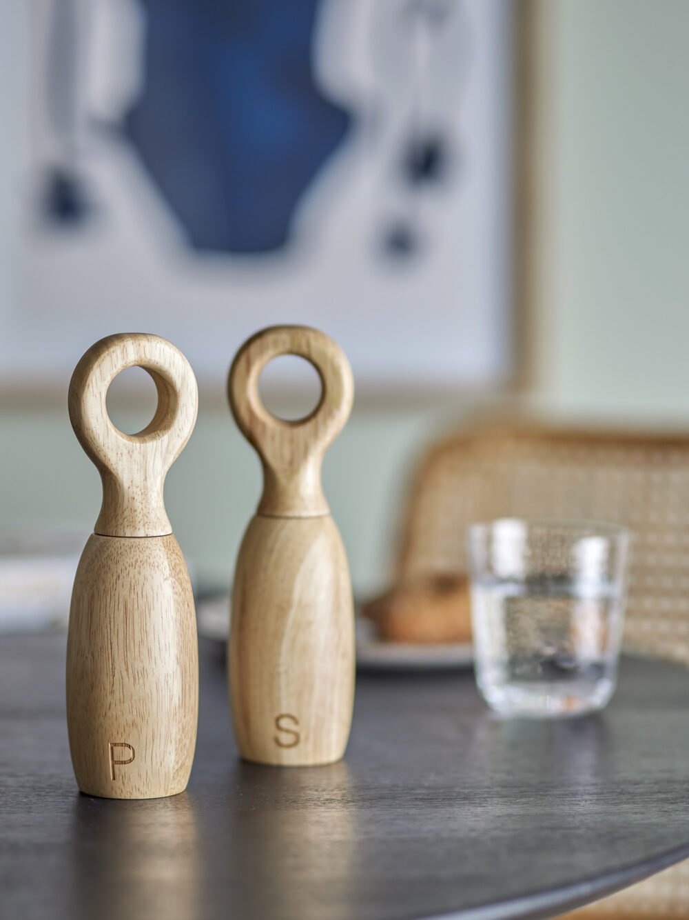 Martim Salt & Pepper Mill, Nature, Rubberwood - Image 2