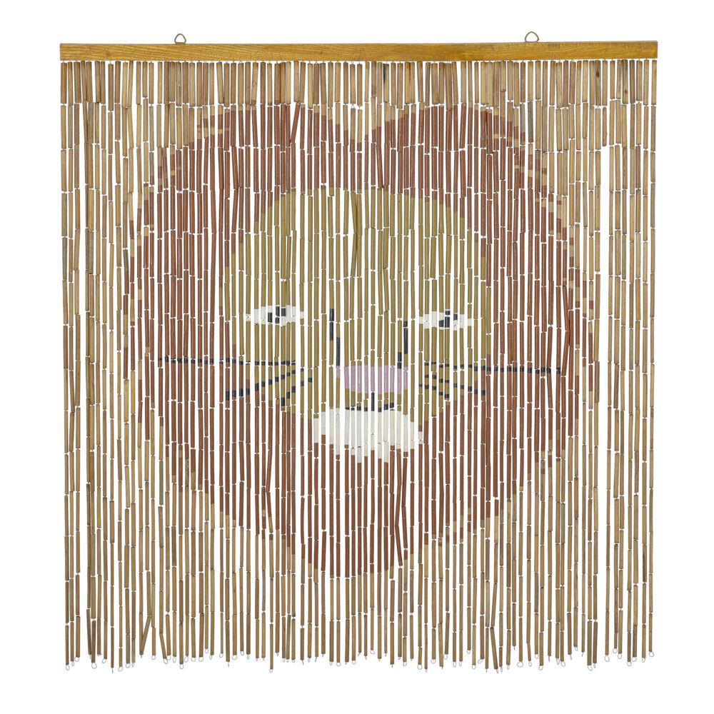 Leonel Wall Decor, Brown, Bamboo