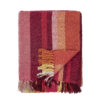 Amra Throw, Red, Cotton