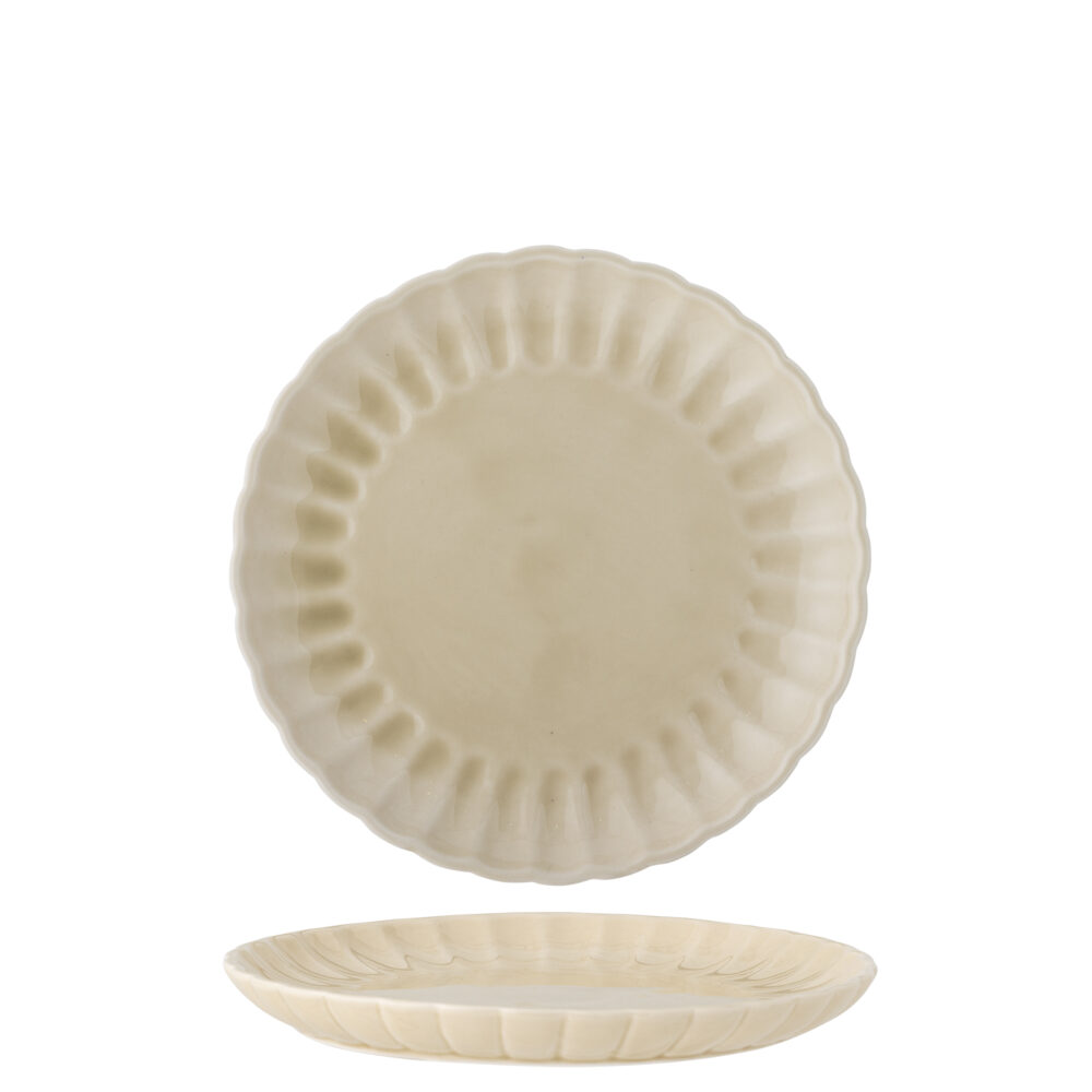 Latina Plate, Nature, Stoneware