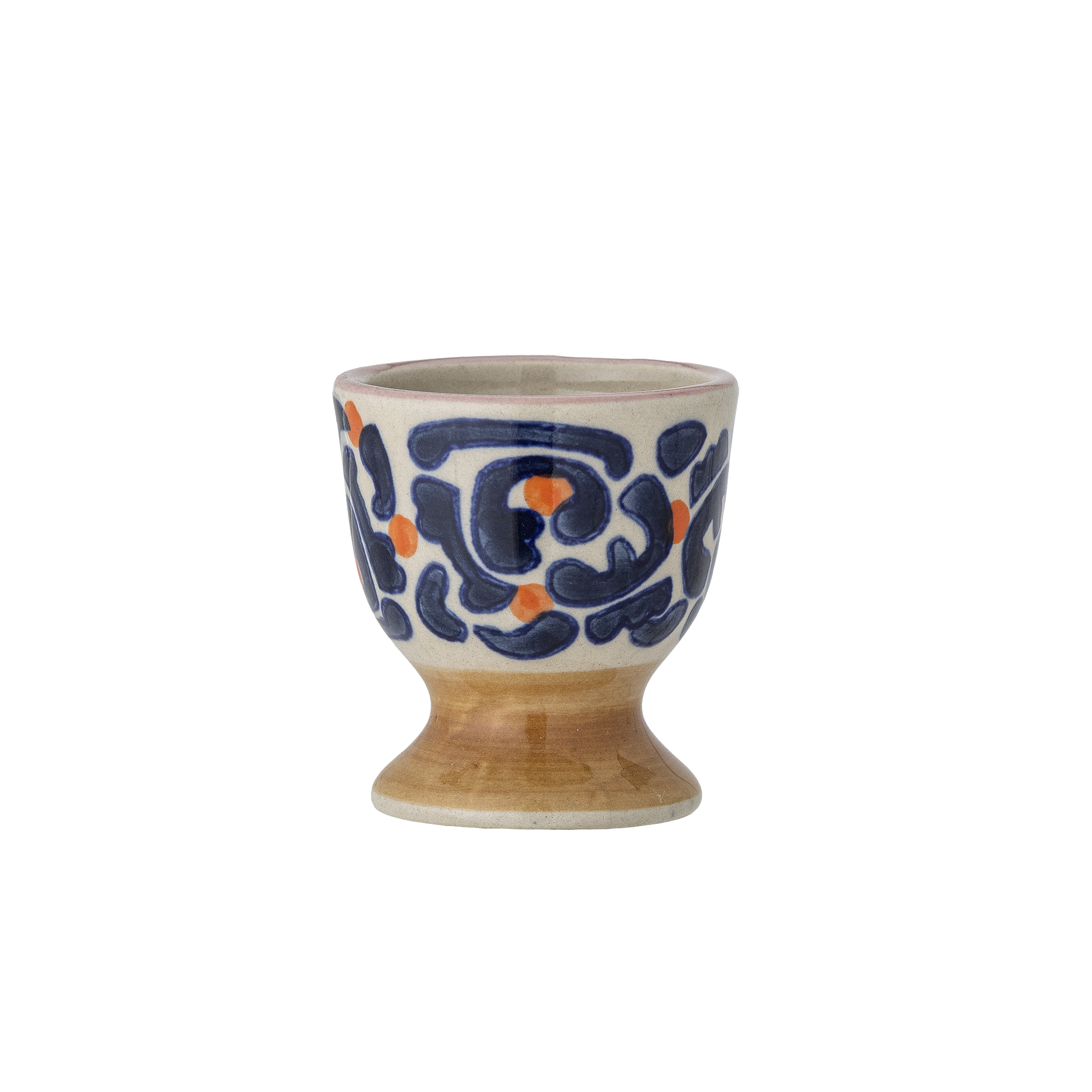 Eviaya Egg Cup, Blue, Stoneware - Image 2