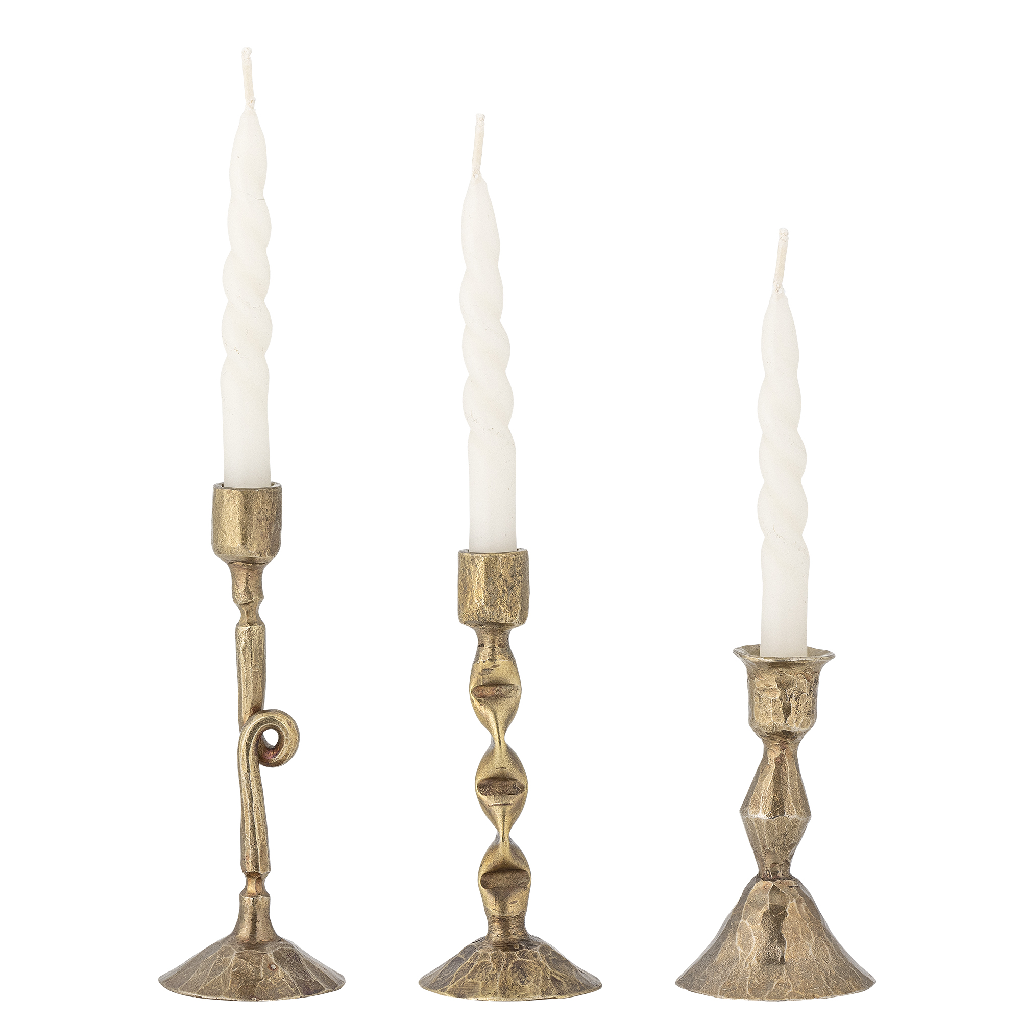 Efsa Candle Holder, Brass, Metal - Image 2