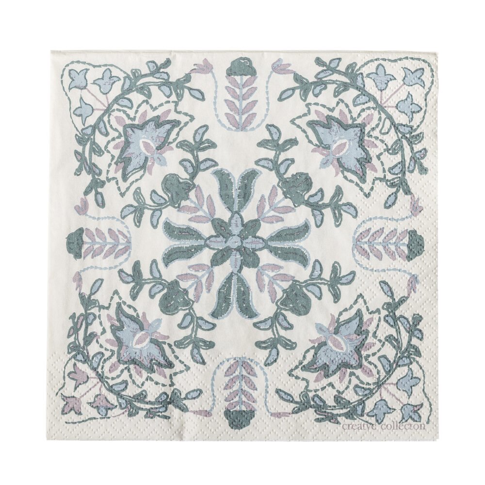 Alvira Napkin, Green, FSC® Mix, Paper