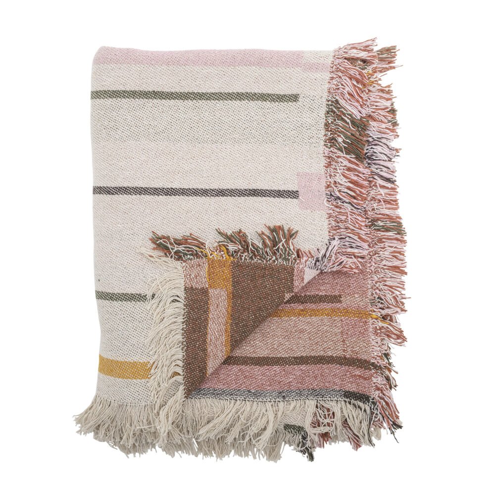 Toscana Throw, Nature, Recycled Cotton