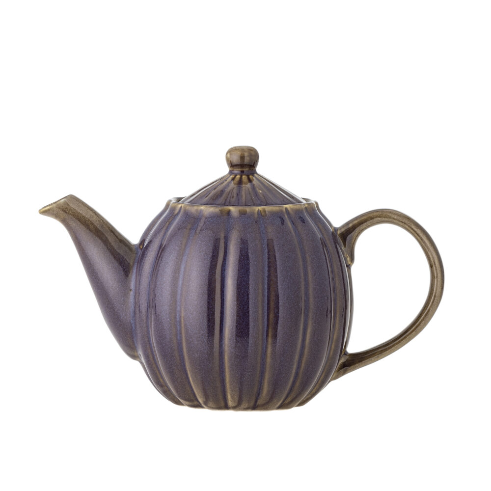 Latina Teapot, Purple, Stoneware