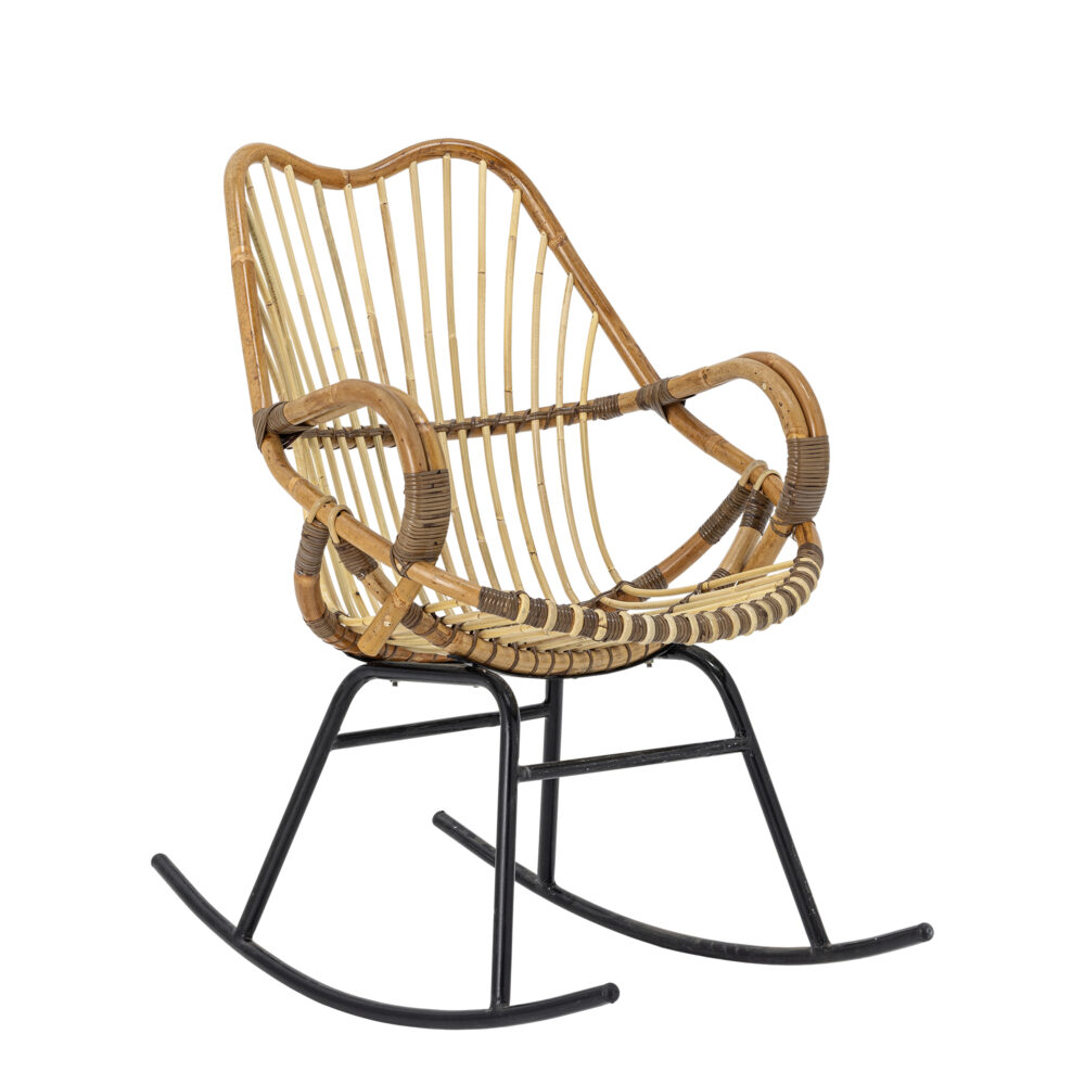 Reine Rocking Chair, Nature, Rattan - Image 4