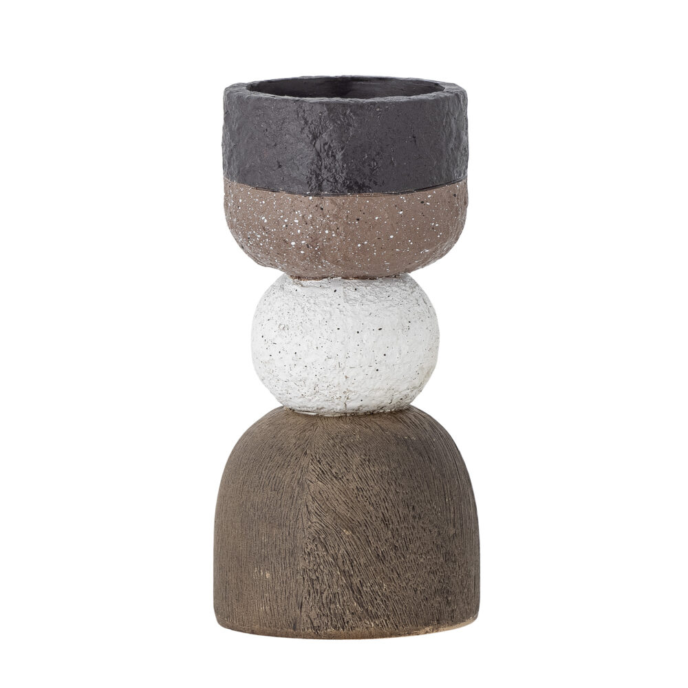 Marjun Votive, Brown, Polyresin