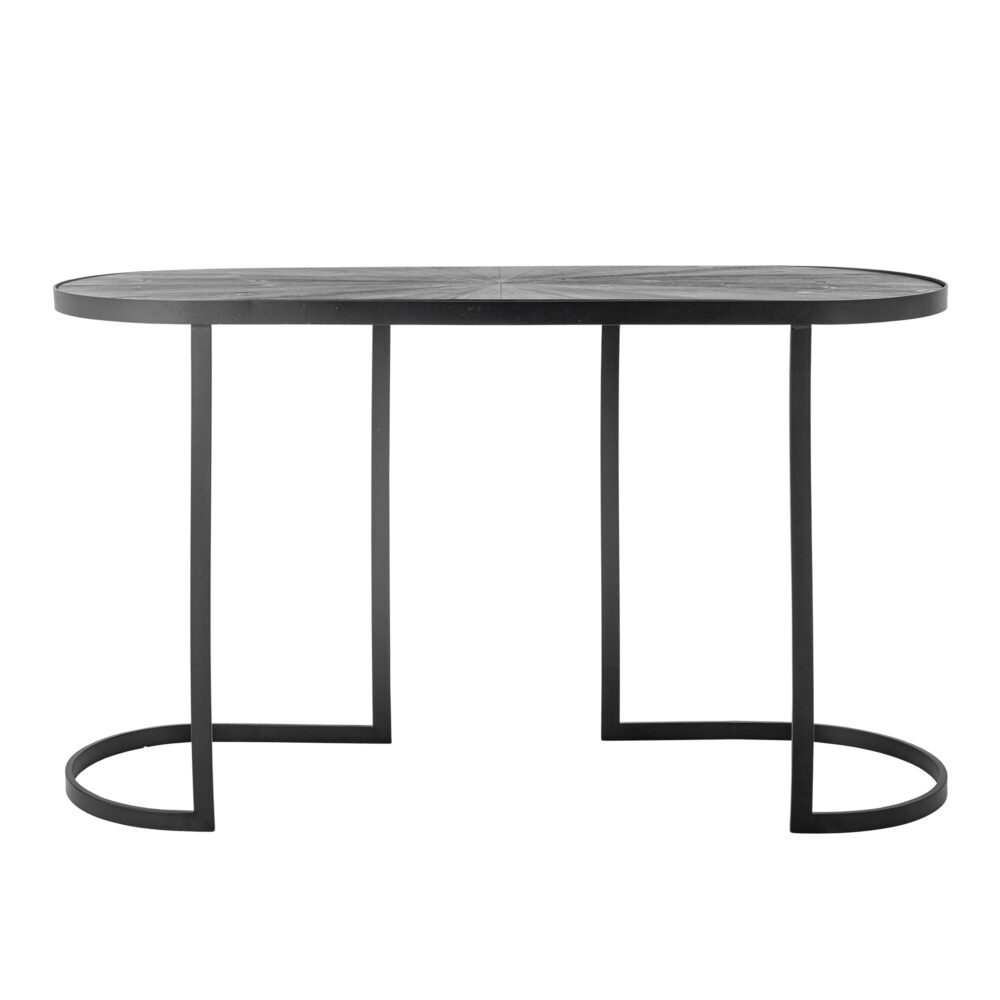 Carter Console Table, Black, Firwood