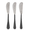 Fabricio Butter Knife, Silver, Stainless Steel