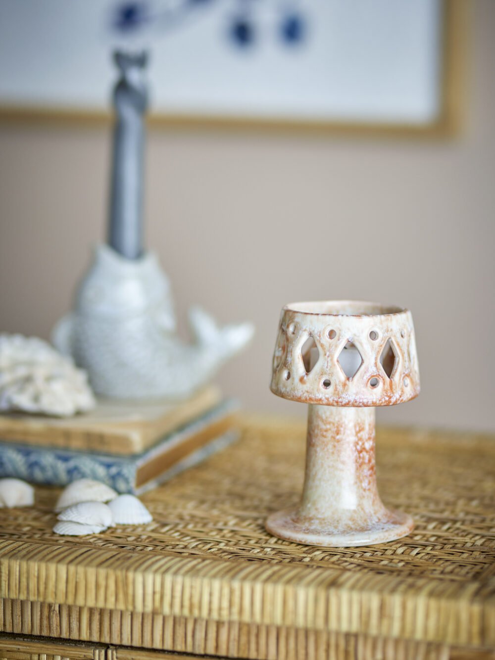 Patty Votive, Nature, Stoneware - Image 2
