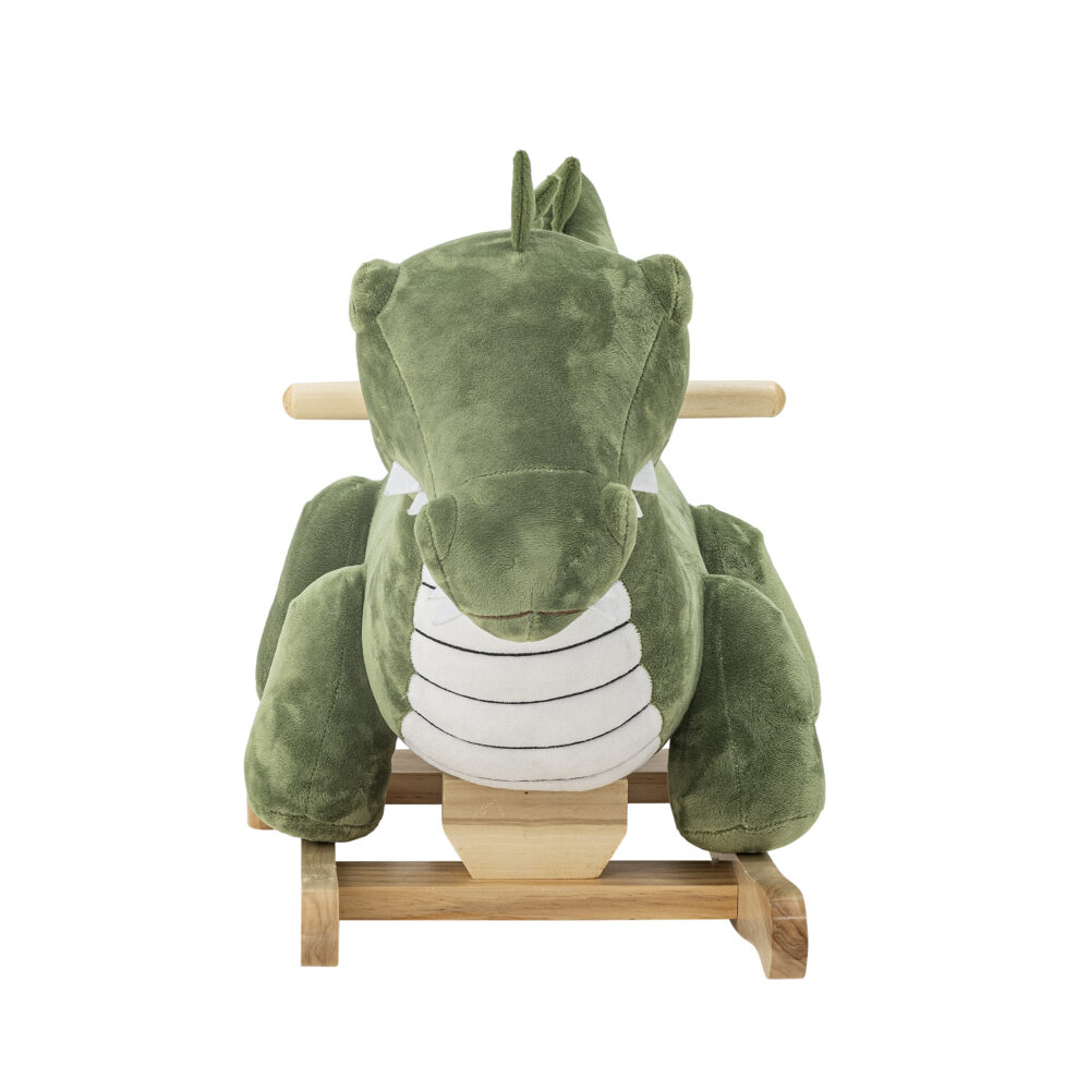 Arnie Rocking Toy, Crocodile, Green, Polyester - Image 4