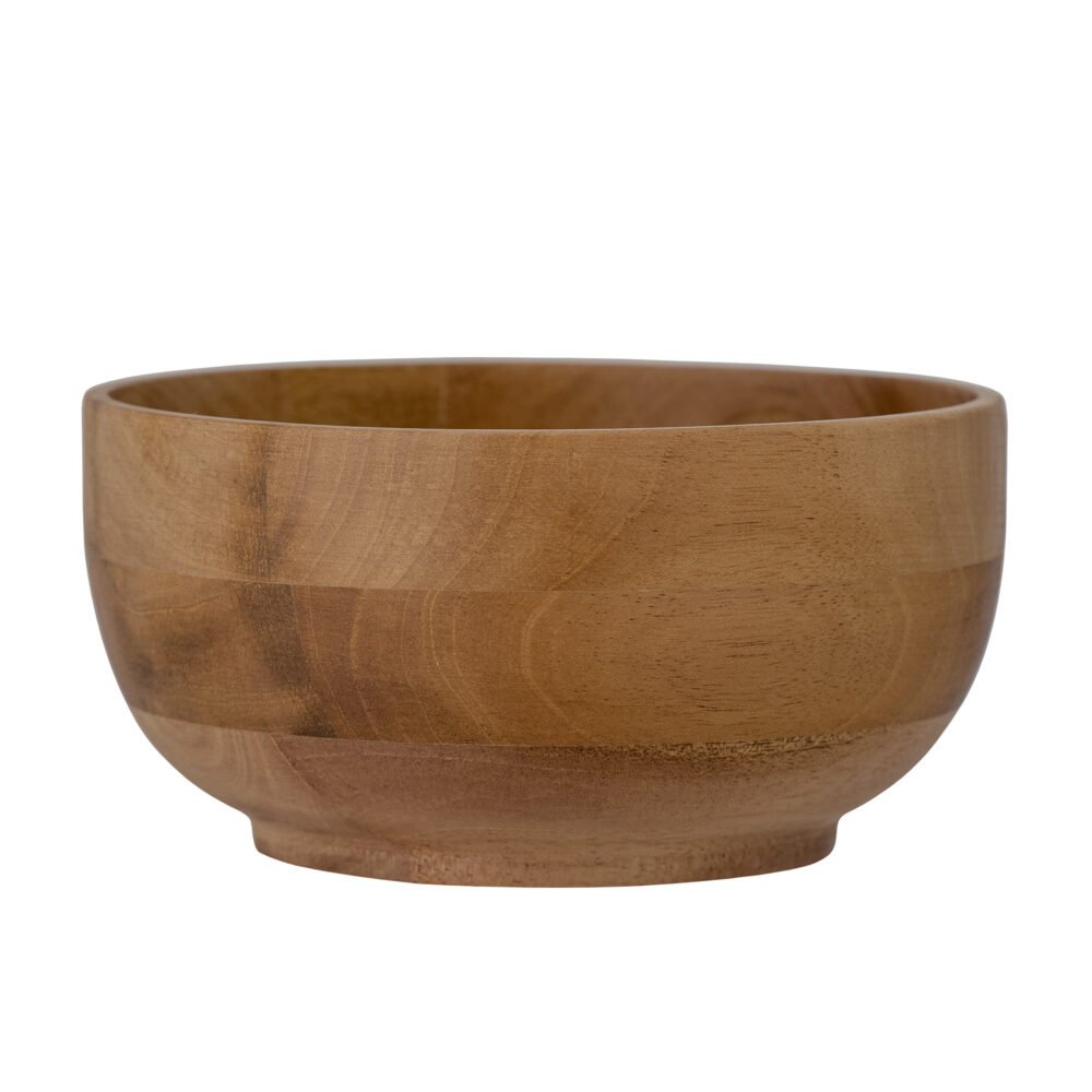 Zeline Bowl, Brown, Mahogany