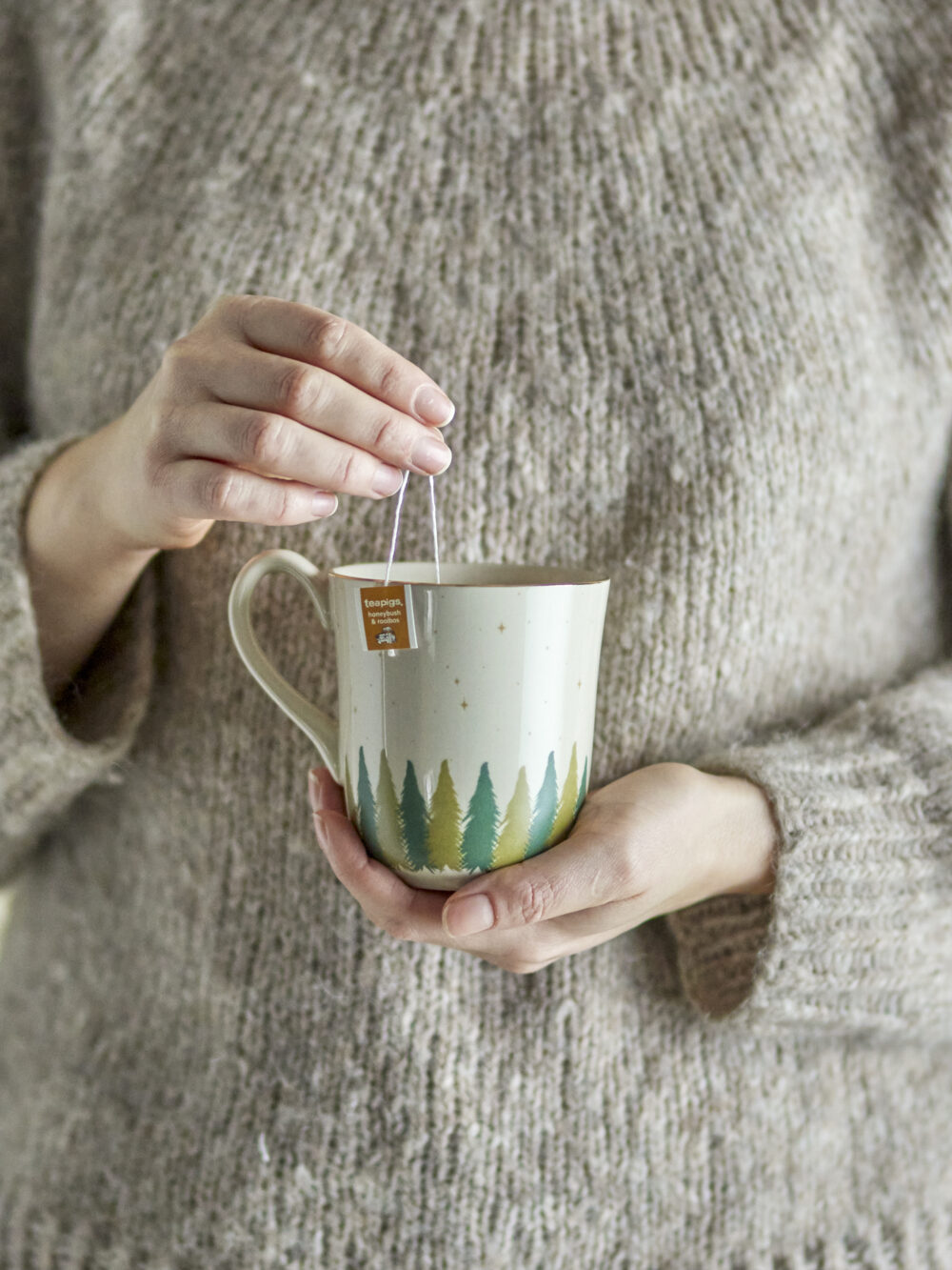 Spruce Mug, Nature, Stoneware - Image 2