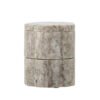 Nezli Jar w/Lid, Nature, Marble
